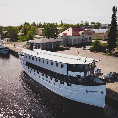 Hotel Majoitus-Ravintolalaiva Saimatar Joensuu Exterior foto